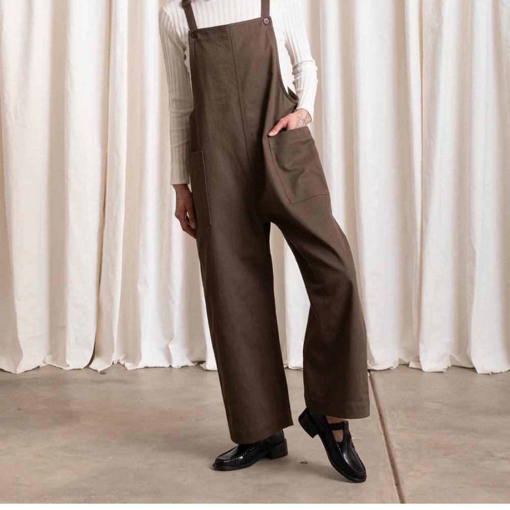 Ali Golden overall jumper Olive Green